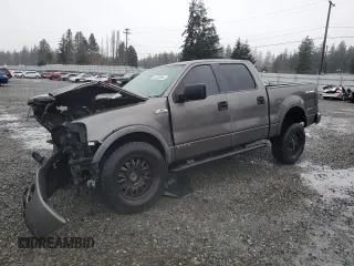 2006 Ford F-150 XL with VIN 1FTPW14V26FB32515, listed as a Copart auction lot 87330884 with 277,053 mi miles and Salvage Title. Bid and sale history available at carsss.com. Image 1.