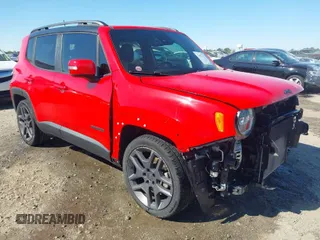 2019 Jeep Renegade Limited with VIN ZACNJAB1XKPK39077, listed as a IAAI auction lot 41864528 with 35,752 mi miles and . Bid and sale history available at DreamBid. Image 1.