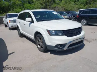 2015 Dodge Journey Crossroad with VIN 3C4PDCGG1FT641208, listed as a IAAI auction lot 41997761 with 1 mi miles. Bid and sale history available at carsss.com. Image 1.