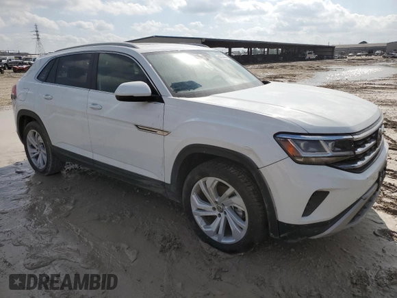 2021 Volkswagen Atlas SEL with VIN 1V2BE2CA5MC219484, listed as a Copart auction lot 80232434 with Not provided miles and Salvage title. Bid and sale history available at DreamBid. Image 4.
