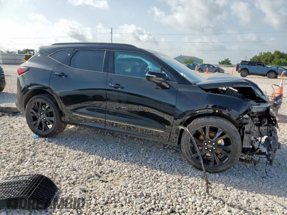 2020 Chevrolet Blazer RS с VIN 3GNKBERS7LS534783, выставлен на аукционе Copart как лот 61496275 с пробегом 69 390 миль миль и Списание • Salvage title. История ставок и продаж доступна на DreamBid. Изображение 4.