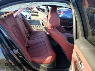 2023 BMW 3 Series 330i xDrive with VIN 3MW89FF08P8D10039, listed as a Copart auction lot 43472935 with 0 mi miles and Salvage Title. Bid and sale history available at carsss.com. Image 10.
