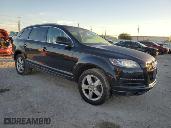 2013 Audi Q7 3.0L TDI Premium Plus with VIN WA1LMAFE5DD009800, listed as a Copart auction lot 80018364 with 127,955 mi miles and Clean Title. Bid and sale history available at carsss.com. Image 4.
