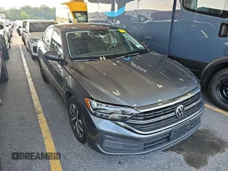2024 Volkswagen Jetta S with VIN 3VW5M7BU2RM043054, listed as a IAAI auction lot 42852875 with 27,670 mi miles and . Bid and sale history available at DreamBid. Image 15.