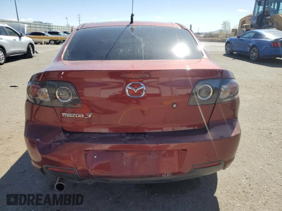 2009 Mazda 3 i Touring Value with VIN JM1BK32G991254327, listed as a Copart auction lot 49355935 with 192,433 mi miles and Salvage Title. Bid and sale history available at DreamBid. Image 6.