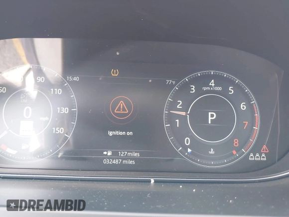 2019 Jaguar E-Pace SE with VIN SADFP2FX8K1Z70007, listed as a IAAI auction lot 42120274 with 32,487 mi miles and . Bid and sale history available at DreamBid. Image 7.