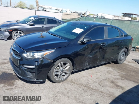 2019 Kia Forte S with VIN 3KPF34AD2KE047339, listed as a IAAI auction lot 42099823 with 63,814 mi miles. Bid and sale history available at carsss.com. Image 14.