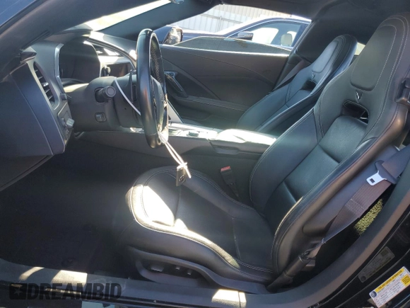 2016 Chevrolet Corvette 2LT with VIN 1G1YD2D73G5121850, listed as a Copart auction lot 76275944 with 58,252 mi miles and Salvage Title. Bid and sale history available at carsss.com. Image 7.