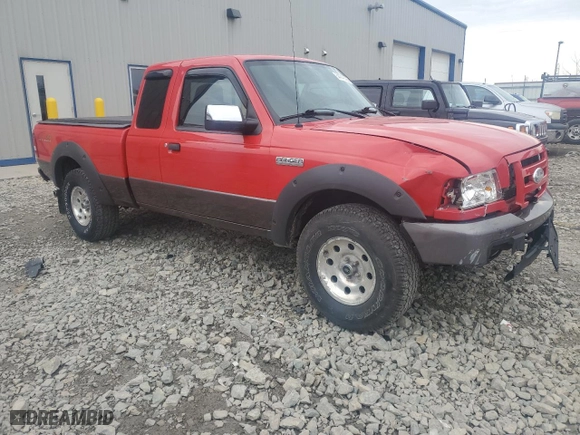 2006 Ford Ranger XLT with VIN 1FTZR45E26PA11803, listed as a Copart auction lot 54749095 with 98,205 mi miles and Clean Title. Bid and sale history available at carsss.com. Image 4.