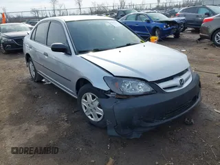 2004 Honda Civic VP with VIN 2HGES16314H609544, listed as a IAAI auction lot 41824111 with 188,226 mi miles. Bid and sale history available at carsss.com. Image 1.