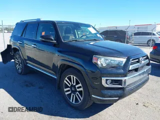 2020 Toyota 4Runner SR5 with VIN JTEZU5JRXL5222666, listed as a IAAI auction lot 40846934 with 61,403 mi miles and . Bid and sale history available at DreamBid. Image 1.