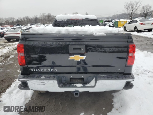 2015 Chevrolet Silverado 1500 LT with VIN 1GCVKREC0FZ405559, listed as a Copart auction lot 44819025 with 92,933 mi miles and Salvage Title. Bid and sale history available at carsss.com. Image 6.