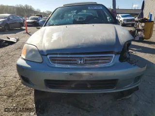 2000 Honda Civic EX with VIN 1HGEJ8644YL030870, listed as a Copart auction lot 83877424 with 155,495 mi miles and Salvage Title. Bid and sale history available at carsss.com. Image 5.