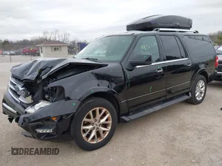 2016 Ford Expedition EL Limited with VIN 1FMJK2ATXGEF33470, listed as a IAAI auction lot 42073748 with 136,736 mi miles. Bid and sale history available at carsss.com. Image 2.