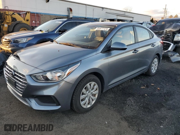 2019 Hyundai Accent SE with VIN 3KPC24A32KE070505, listed as a Copart auction lot 82677124 with 102,432 mi miles and Salvage Title. Bid and sale history available at carsss.com. Image 1.