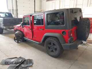 2017 Jeep Wrangler Unlimited Sport with VIN 1C4BJWDG0HL597113, listed as a IAAI auction lot 41764073 with 96,531 mi miles. Bid and sale history available at carsss.com. Image 3.