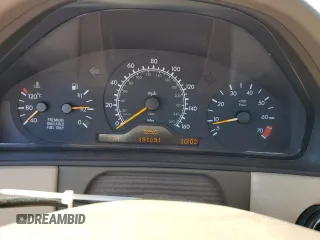 1997 Mercedes-Benz E-Class with VIN WDBJF55F4VJ032270, listed as a Copart auction lot 48010725 with 191,091 mi miles and Salvage Title. Bid and sale history available at carsss.com. Image 9.