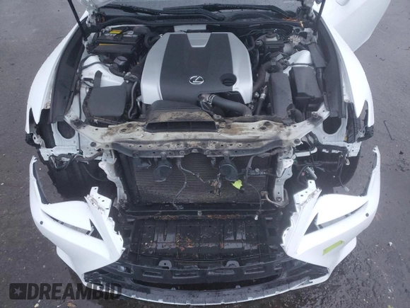 2017 Lexus RC 350 with VIN JTHSE5BC6H5007501, listed as a Copart auction lot 80518044 with 107,089 mi miles and Salvage title. Bid and sale history available at DreamBid. Image 11.