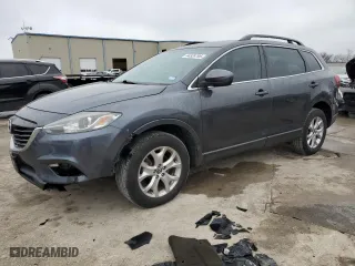 2014 Mazda CX-9 Touring with VIN JM3TB2CA8E0426475, listed as a Copart auction lot 44528795 with 124,930 mi miles and Salvage Title. Bid and sale history available at carsss.com. Image 1.