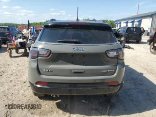 2022 Jeep Compass High Altitude with VIN 3C4NJDCB6NT115980, listed as a Copart auction lot 54255395 with 31,154 mi miles and Salvage Title. Bid and sale history available at DreamBid. Image 6.