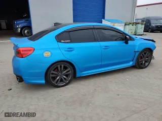 2017 Subaru WRX Premium with VIN JF1VA1E64H9802599, listed as a Copart auction lot 45592575 with 179,945 mi miles and Salvage Title. Bid and sale history available at carsss.com. Image 3.