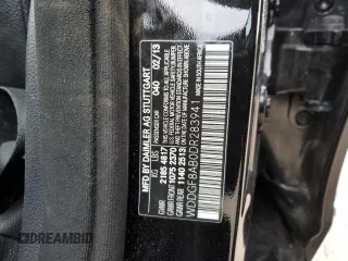 2013 Mercedes-Benz C 300 Sport with VIN WDDGF8AB0DR283941, listed as a Copart auction lot 52590685 with 55,016 mi miles and Salvage Title. Bid and sale history available at DreamBid. Image 12.