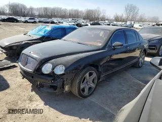 2006 Bentley Flying Spur with VIN SCBBR53W96C032273, listed as a Copart auction lot 46582715 with Not Provided miles and Salvage Title. Bid and sale history available at DreamBid. Image 1.
