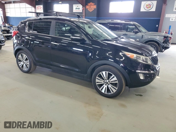 2015 Kia Sportage EX with VIN KNDPC3AC9F7710739, listed as a Copart auction lot 54252485 with 192,184 mi miles and Clean title. Bid and sale history available at DreamBid. Image 4.