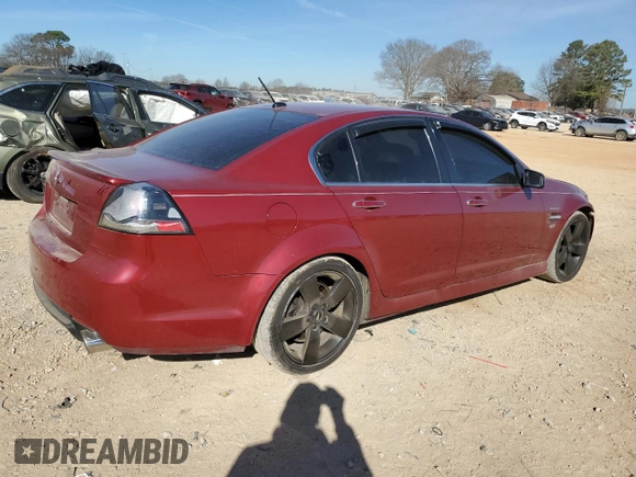 2009 Pontiac G8 GT with VIN 6G2EC57Y19L206081, listed as a Copart auction lot 47070345 with 139,489 mi miles and Salvage Title. Bid and sale history available at carsss.com. Image 3.