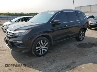 2018 Honda Pilot Elite with VIN 5FNYF6H07JB029975, listed as a Copart auction lot 58960795 with 253,571 mi miles and Salvage title. Bid and sale history available at DreamBid. Image 1.