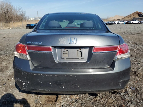 2011 Honda Accord Sdn LX-P with VIN 1HGCP2F44BA154644, listed as a Copart auction lot 50657575 with 114,161 mi miles and Salvage Title. Bid and sale history available at carsss.com. Image 6.
