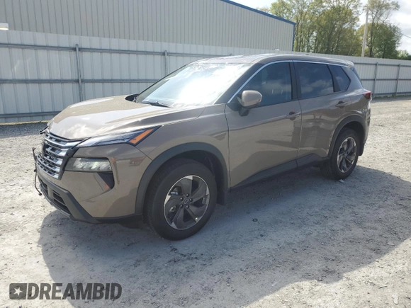 2025 Nissan Rogue SV with VIN 5N1BT3BA4SC804189, listed as a Copart auction lot 51715375 with 2,277 mi miles and Salvage Title. Bid and sale history available at DreamBid. Image 1.