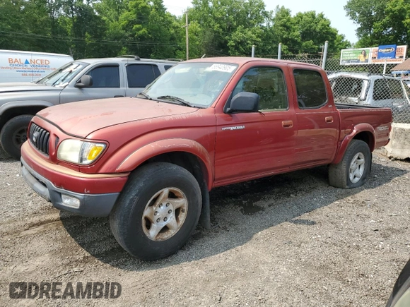 2004 Toyota Tacoma PreRunner z VIN 5TEGN92N54Z408108, wystawiony jako Copart lot #58940905 z przebiegiem 149 466 mil mil oraz Szkoda całkowita • Salvage title. Historia ofert i sprzedaży dostępna na DreamBid. Obrazek 1.
