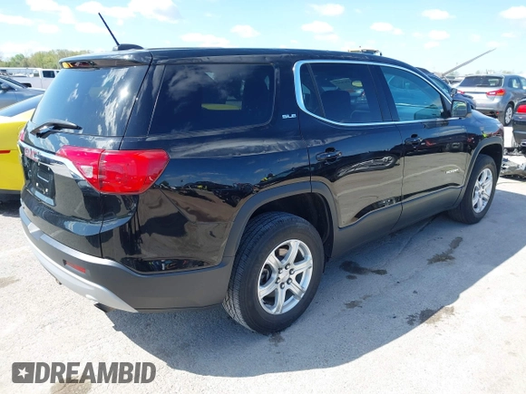 2019 GMC Acadia SLE with VIN 1GKKNKLA0KZ195451, listed as a IAAI auction lot 42026503 with 67,964 mi miles. Bid and sale history available at carsss.com. Image 4.