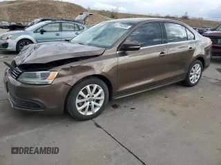 2013 Volkswagen Jetta SE with VIN 3VWDX7AJ8DM255539, listed as a Copart auction lot 51545965 with 144,960 mi miles and Salvage title. Bid and sale history available at DreamBid. Image 1.