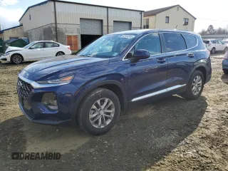 2020 Hyundai Santa Fe SE with VIN 5NMS2CADXLH183806, listed as a Copart auction lot 42103243 with 15,360 mi miles. Bid and sale history available at carsss.com. Image 1.