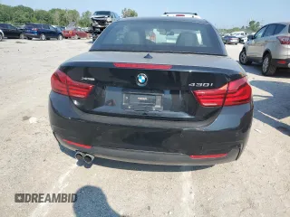 2018 BMW 4 Series 430i xDrive with VIN WBA4Z3C59JEC45996, listed as a Copart auction lot 65501104 with 62,464 mi miles and Salvage Title. Bid and sale history available at DreamBid. Image 6.