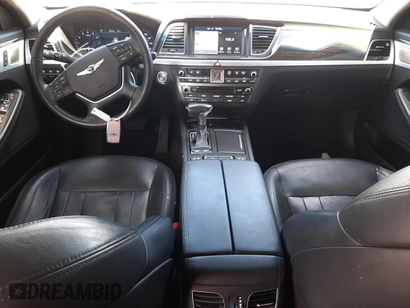 2018 Genesis G80 3.8L z VIN KMHGN4JE6JU225868, wystawiony jako Copart lot #52795435 z przebiegiem 130 974 mil mil oraz Szkody całkowita. Historia ofert i sprzedaży dostępna na DreamBid. Obrazek 8.