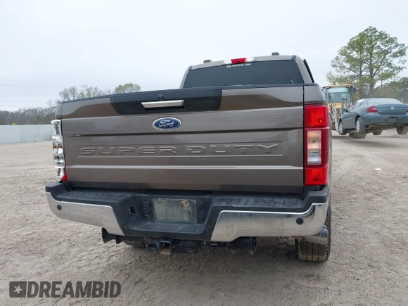 2022 Ford F-250 XL with VIN 1FT7W2BT8NED69439, listed as a IAAI auction lot 41582209 with 96,307 mi miles and . Bid and sale history available at DreamBid. Image 16.