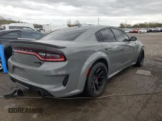 2023 Dodge Charger SRT Hellcat Widebody Jailbreak with VIN 2C3CDXL92PH697315, listed as a Copart auction lot 78138864 with 5,504 mi miles and Salvage Title. Bid and sale history available at carsss.com. Image 3.