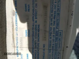 1983 Volkswagen Rabbit z VIN 1V1KG0170DV038002, wystawiony jako Copart lot #79815264 z przebiegiem 147 480 mil mil oraz Szkody całkowita. Historia ofert i sprzedaży dostępna na DreamBid. Obrazek 13.