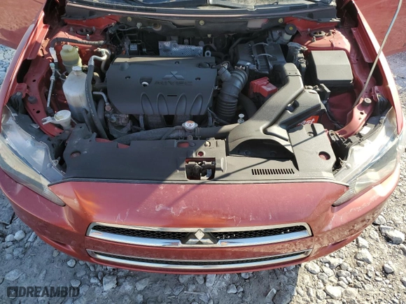 2013 Mitsubishi Lancer SE with VIN JA32V2FW4DU022565, listed as a Copart auction lot 48892565 with 104,892 mi miles and Salvage Title. Bid and sale history available at carsss.com. Image 13.