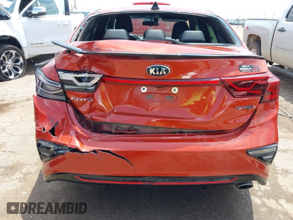 2021 Kia Forte GT-Line with VIN 3KPF34AD5ME367970, listed as a IAAI auction lot 42419374 with 40,154 mi miles and . Bid and sale history available at DreamBid. Image 6.