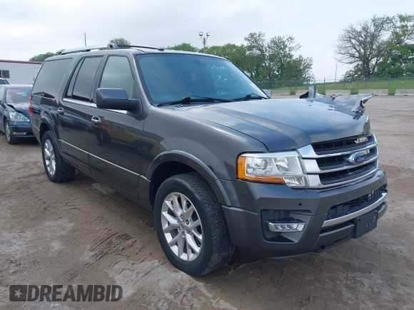 2017 Ford Expedition Max Limited with VIN 1FMJK2AT5HEA83017, listed as a IAAI auction lot 42293805 with 122,712 mi miles and . Bid and sale history available at DreamBid. Image 1.