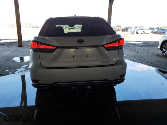 2020 Lexus RX 350 with VIN 2T2JZMAA9LC168816, listed as a Copart auction lot 59040685 with 17,035 mi miles and Salvage title. Bid and sale history available at DreamBid. Image 6.