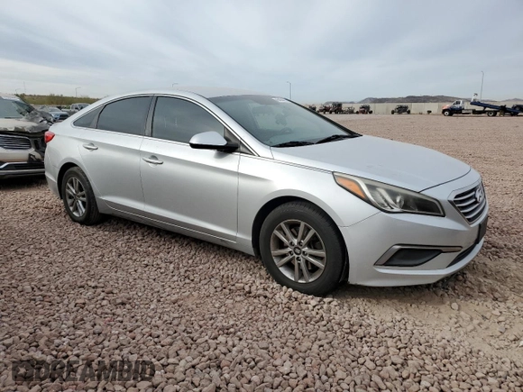2017 Hyundai Sonata 2.4L with VIN 5NPE24AF9HH581331, listed as a Copart auction lot 45404485 with 126,643 mi miles and Salvage Title. Bid and sale history available at carsss.com. Image 4.
