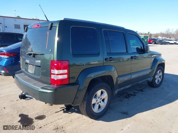 2011 Jeep Liberty Sport with VIN 1J4PN2GK8BW509475, listed as a IAAI auction lot 41609236 with 190,566 mi miles. Bid and sale history available at carsss.com. Image 4.