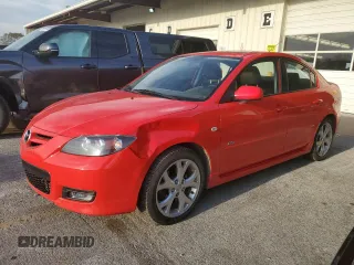 2007 Mazda 3 s Touring with VIN JM1BK323071667294, listed as a Copart auction lot 78220444 with 136,797 mi miles and Clean Title. Bid and sale history available at carsss.com. Image 1.