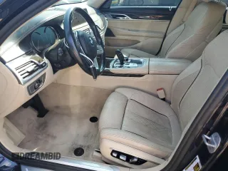 2016 BMW 7 Series 740i with VIN WBA7E2C56GG738788, listed as a Copart auction lot 60654015 with 96,059 mi miles and Clean title. Bid and sale history available at DreamBid. Image 7.