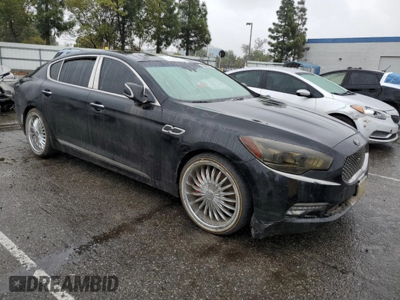 2015 Kia K900 Luxury z VIN KNALW4D41F6022818, wystawiony jako Copart lot #45049265 z przebiegiem Nie podano mil oraz Czysty tytuł • Clean title. Historia ofert i sprzedaży dostępna na DreamBid. Obrazek 4.